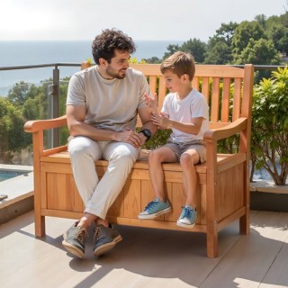 VEVOR Υπαίθριος Ξύλινος Πάγκος Αποθήκευσης 33 Gal Αδιάβροχος MZHWCW... VEVOR Υπαίθριος Ξύλινος Πάγκος Αποθήκευσης 33 Gal Αδιάβροχος MZHWCW...