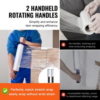 VEVOR Διάφανη Μεμβράνη Συσκευασίας 15x1000, 3 Τεμάχια LSM15INCH100... VEVOR Διάφανη Μεμβράνη Συσκευασίας 15x1000, 3 Τεμάχια LSM15INCH100...