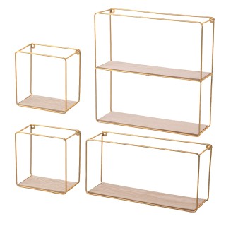 Σετ Μεταλλικά Ράφια 4 τμχ. Modern Spirit 54822