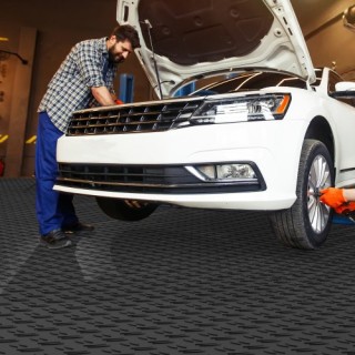 VEVOR Πλακάκια Γκαράζ Διασυνδεόμενα, 12x12x0.53 ιντσών, 25τμχ, Αντ... VEVOR Πλακάκια Γκαράζ Διασυνδεόμενα, 12x12x0.53 ιντσών, 25τμχ, Αντ...