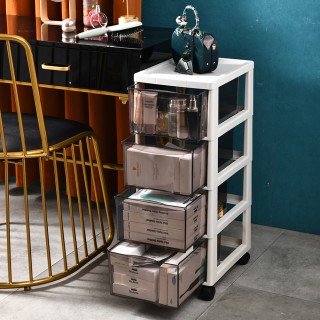 BAKAJI Συρταριέρα Καρότσι Εξοικονόμησης Χώρου από Πολυπροπυλένιο μ... BAKAJI Συρταριέρα Καρότσι Εξοικονόμησης Χώρου από Πολυπροπυλένιο μ...