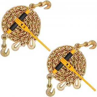 VEVOR Σετ Αλυσίδας και Δεσμευτήρα 3/8-1/2 με Καστάνια, Αλυσίδα 3/8 ...