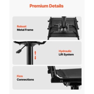 VEVOR Περιστρεφόμενη Καρέκλα Κυνήγι με Ρυθμιζόμενο Ύψος και Αθόρυβη... VEVOR Περιστρεφόμενη Καρέκλα Κυνήγι με Ρυθμιζόμενο Ύψος και Αθόρυβη...
