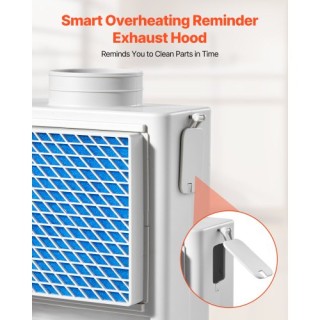 VEVOR Κιτ Αεραγωγού Εσωτερικού Στεγνωτηρίου με Συρτάρι Νερού για Εξ...