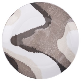 Villa DEste  Σετ πιάτων 18 τεμαχίων από πορσελάνη 6 θέσεων Sand 592...