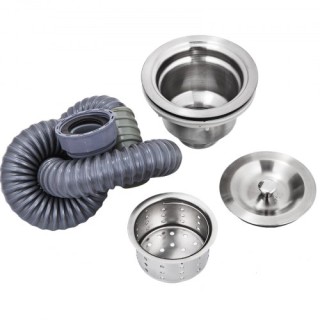 VEVOR Χειροποίητος Νεροχύτης Ανοξείδωτος 1 Θέσης 16x15.5x10 με Δεξι... VEVOR Χειροποίητος Νεροχύτης Ανοξείδωτος 1 Θέσης 16x15.5x10 με Δεξι...