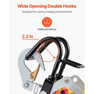 VEVOR 2-σε-1 Φορητός Ηλεκτρικός Βίντσι Ανύψωσης με Ενσύρματο/Ασύρμα...