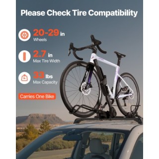 VEVOR Αναδιπλούμενη Βάση Ποδηλάτου Οροφής Αυτοκινήτου Βαρέως Τύπου ...
