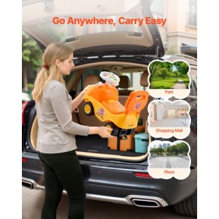 VEVOR Αυτοκινητάκι Παιδικό Περπατήματος 22 kg με Κλάξον & Μουσική K...