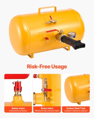 VEVOR Επαγγελματικός Αεροδυναμιστής Ελαστικών, 10 Γαλ, 87-116 PSI, ... VEVOR Επαγγελματικός Αεροδυναμιστής Ελαστικών, 10 Γαλ, 87-116 PSI, ...