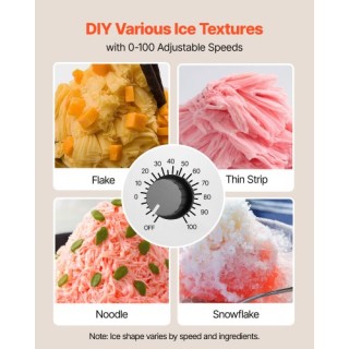 VEVOR Μηχανή Παρασκευής Νιφάδων Πάγου 80KG/24H, Ηλεκτρική Μηχανή Θρ... VEVOR Μηχανή Παρασκευής Νιφάδων Πάγου 80KG/24H, Ηλεκτρική Μηχανή Θρ...