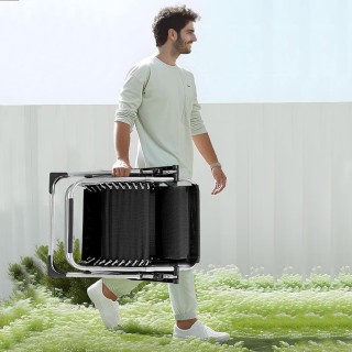 BAKAJI  Πτυσσόμενη Ξαπλώστρα Εξωτερικού Χώρου με Εξαιρετικά Ανθεκτι...