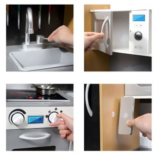 Παιδική Κουζίνα με Αξεσουάρ 90x31x90,3 cm Ecotoys TL053001 Παιδική Κουζίνα με Αξεσουάρ 90x31x90,3 cm Ecotoys TL053001