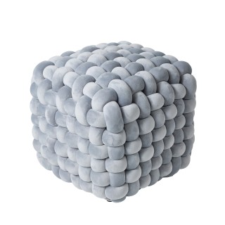 DAS HOME Διακοσμητικό Πουφ 43x43x40 σε Γκρι Απόχρωση 533743432272 DAS HOME Διακοσμητικό Πουφ 43x43x40 σε Γκρι Απόχρωση 533743432272