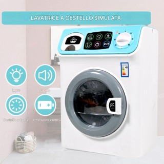 BAKAJI Παιδικό Πλυντήριο Ρούχων με Φώτα και Ήχους Οικιακές Συσκευές... BAKAJI Παιδικό Πλυντήριο Ρούχων με Φώτα και Ήχους Οικιακές Συσκευές...