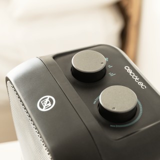 CECOTEC  Θερμαντικό ReadyWarm 1500 Max Κεραμικό Μαύρο με 1500 W, Ρυ...