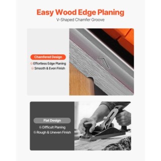 VEVOR Ηλεκτρικός Φαλτσοκόπτης Ξύλου 82 mm, 900W 14500 RPM με Ρυθμιζ...