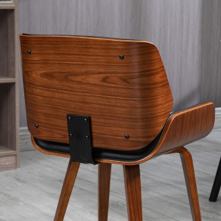 HOMCOM Σετ από 2 Καρέκλες Τραπεζαρίας Vintage Στυλ με Επένδυση από ... HOMCOM Σετ από 2 Καρέκλες Τραπεζαρίας Vintage Στυλ με Επένδυση από ...