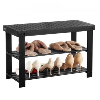 VEVOR Τριώροφος Πάγκος Παπουτσιών 70 x 29 x 45 εκ. για την Είσοδο X...