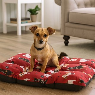 Galileo Ταπέτο σκύλων 60x50 cm με καπιτονέ επιφάνεια και αντιολισθη...