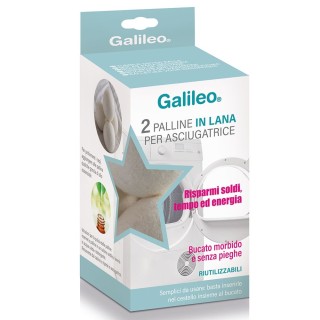 Galileo 2 Μπάλες Στεγνωτηρίου από Μαλλί 5902843