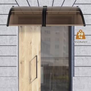 Costway Στέγαστρο Παραθύρου και Πόρτας με Ανθεκτικότητα και Προστασ...