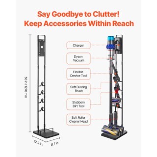 VEVOR Βάση Αποθήκευσης Dyson με Ρόδες XCQZJDSLSKJDESAREV0