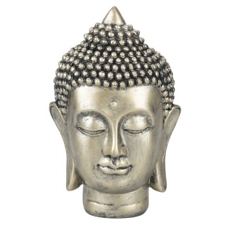 Galileo Διακοσμητική κεφαλή Βούδα από πολυρεζίνη 10,5x10,3x16,5 cm ...