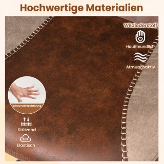 Costway Εργονομική Καρέκλα Γραφείου Υπολογιστή με Σουέτ Ύφασμα και ... Costway Εργονομική Καρέκλα Γραφείου Υπολογιστή με Σουέτ Ύφασμα και ...