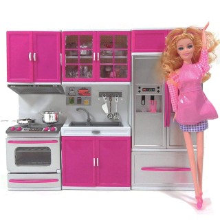 BAKAJI  Παιδική Κουζίνα Παιχνίδι με Φούρνο, Φώτα, Ήχους και Αξεσουά...