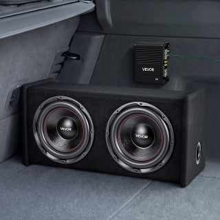 VEVOR Πακέτο Υπογούφερ Αυτοκινήτου 305 mm 490W RMS με Διπλό Subwoof...