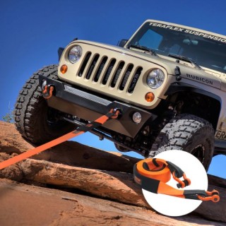 Σετ Ιμάντα Ανάκτησης VEVOR 3 x 20 ft με Δ-Κρίκους για Οχήματα DZDL... Σετ Ιμάντα Ανάκτησης VEVOR 3 x 20 ft με Δ-Κρίκους για Οχήματα DZDL...