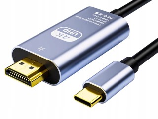 Verk Group Καλώδιο Προσαρμογέα USB-C σε HDMI 4K 1.8m  Ιδανικό για Μ...