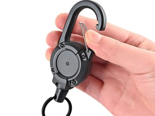 Μπρελόκ με Επαναφερόμενο Κορδόνι και Καραμπίνερ για Ζώνη 5907451374...