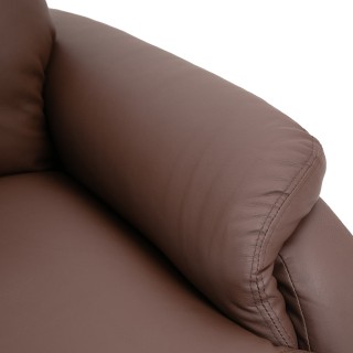 Homcom Manual Relax Πολυθρόνα με ανακλινόμενη πλάτη και υποπόδιο σε...