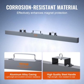 Μαγνητική Σκούπα VEVOR 120lbs για Ανύψωση Μετάλλων  XGSCXQSQ84120CU...