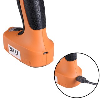 BAKAJI Ηλεκτρικό Πιστόλι Κόλλας Θερμής Τήξης με Μπαταρία 3 Ράβδοι ... BAKAJI Ηλεκτρικό Πιστόλι Κόλλας Θερμής Τήξης με Μπαταρία 3 Ράβδοι ...