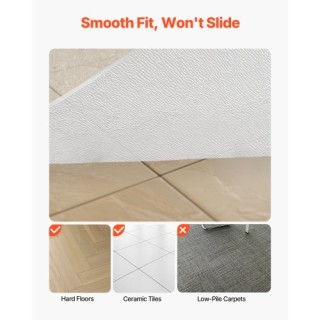 VEVOR Διαφανές Χαλάκι Καρέκλας 30 x 48 ιντσών για Σκληρά Δάπεδα Σπί...