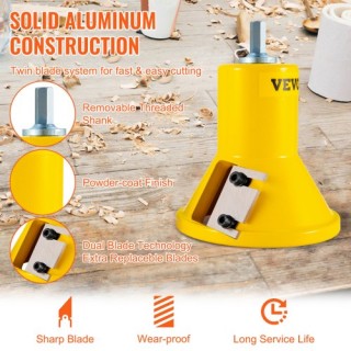 Κόφτης Καρφιών VEVOR, 1/25.4mm & 1.5/38mm & 2/50.8mm, Αλουμίνιο & Χ...