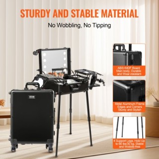 Βαλιτσάκι Μακιγιάζ VEVOR με Καθρέφτη & Ηχεία HZXXLGSDZJ00S1F5WV2 Βαλιτσάκι Μακιγιάζ VEVOR με Καθρέφτη & Ηχεία HZXXLGSDZJ00S1F5WV2