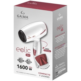 GAMA Πιστολάκι Μαλλιών Ταξιδιού  EOLIC CERAMIC ION GH0205