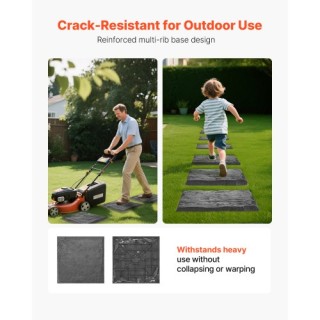 VEVOR Διακοσμητικές Πλάκες Βήματος 4τμχ 15,5 x 15,5 in Γκρι Πλακόστ... VEVOR Διακοσμητικές Πλάκες Βήματος 4τμχ 15,5 x 15,5 in Γκρι Πλακόστ...