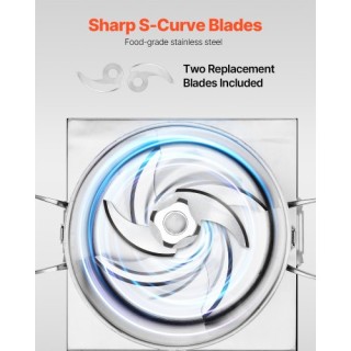 VEVOR  Ανοξείδωτος Πολυκόπτης 10L  SYSPQSJ10L11V1MQKV2