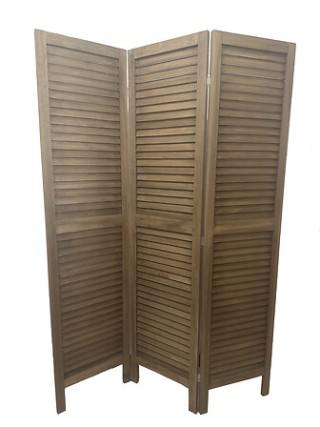 Atmosphera Παραβάν Camila 3 φύλλων – 170 εκ. Ύψος – Ξύλινη Κατασκευ...