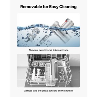 VEVOR Μηχανή Άλεσης Κρέατος & Εγκάρσιας Λουκάνικων 5.5 lbs/min SYTM...