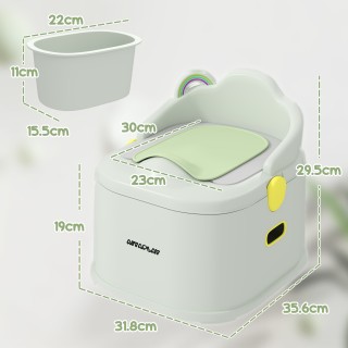 AIYAPLAY  Γιογιό για Παιδιά 3 σε 1 με Αφαιρούμενη Λεκάνη και Επένδυ...