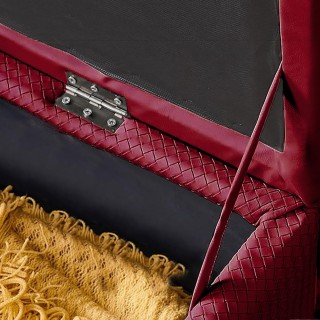 Shally Dogan Κασετίνα Αποθήκευσης Μπορντό από Οικολογικό Δέρμα Καν... Shally Dogan Κασετίνα Αποθήκευσης Μπορντό από Οικολογικό Δέρμα Καν...