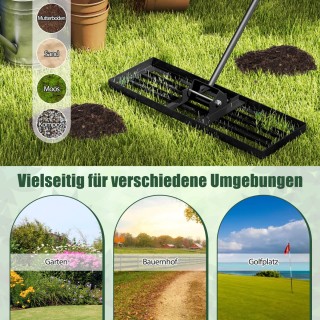 Costway Μεταλλική Ράβδος Εξομάλυνσης Χλοοτάπητα με Εργονομική Λαβή ... Costway Μεταλλική Ράβδος Εξομάλυνσης Χλοοτάπητα με Εργονομική Λαβή ...