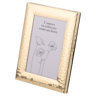 Galileo Χρυσή Πλαίσια Επιτραπέζια με Γυαλιστερό Φινίρισμα για Φωτογ...