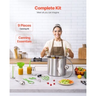 VEVOR Σετ Κονσερβοποίησης 9 Τεμαχίων Ανοξείδωτο Ατσάλι GTYPDGTJ8ZPJ... VEVOR Σετ Κονσερβοποίησης 9 Τεμαχίων Ανοξείδωτο Ατσάλι GTYPDGTJ8ZPJ...